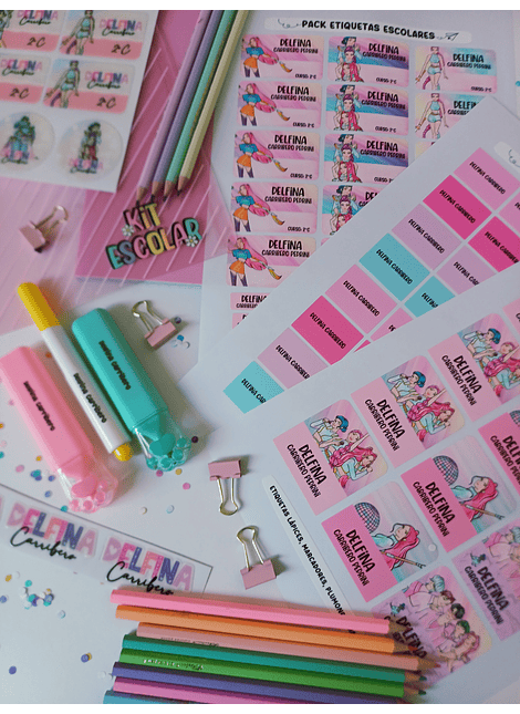 ETIQUETAS ESCOLARES 2026