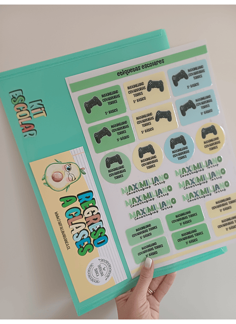 22 ETIQUETAS RELIEVE MULTIUSOS