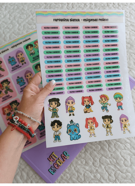 80 ETIQUETAS / PACK ETIQUETA TODO