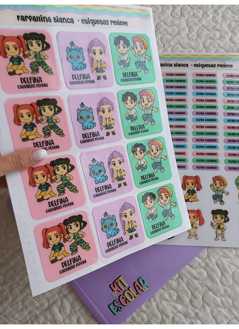 80 ETIQUETAS / PACK ETIQUETA TODO