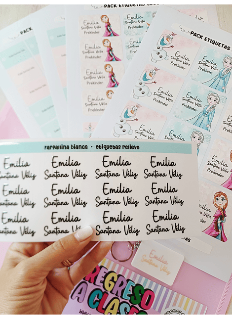 ETIQUETAS ESCOLARES 2026