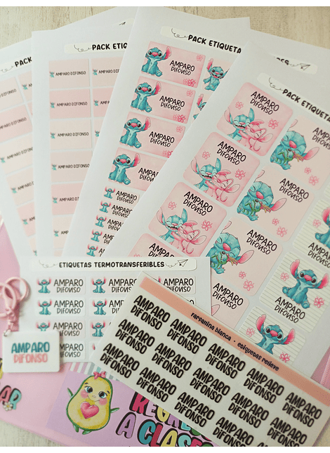 ETIQUETAS ESCOLARES 2026