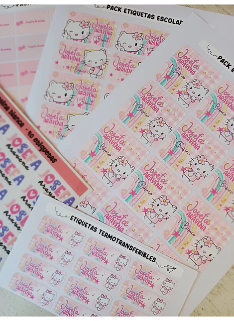ETIQUETAS ESCOLARES 2026