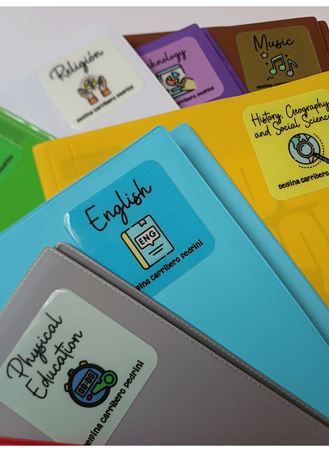 ETIQUETAS ASIGNATURAS