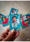 12 LÁMINAS imán / MUNDIAL PERSONALIZADA