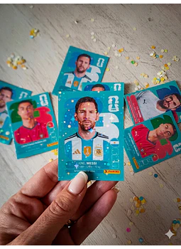12 LÁMINAS imán / MUNDIAL PERSONALIZADA