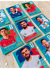 12 LÁMINAS imán / MUNDIAL PERSONALIZADA