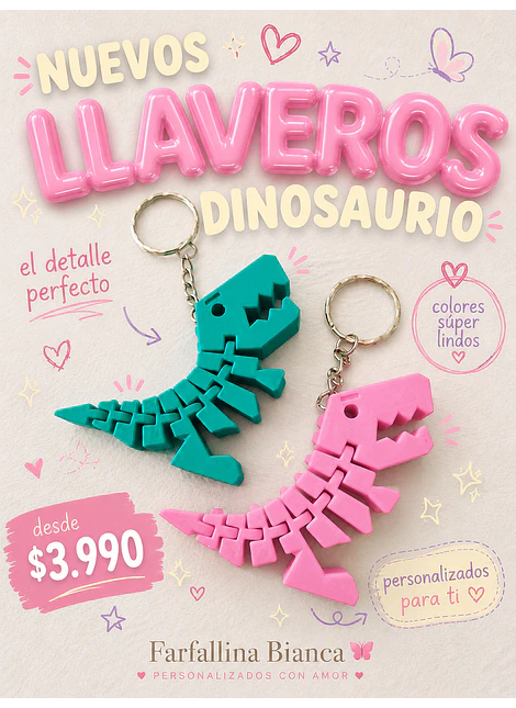 LLAVEROS 3D