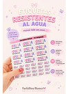 40 ETIQUETAS RELIEVE GRANDES / CHICAS