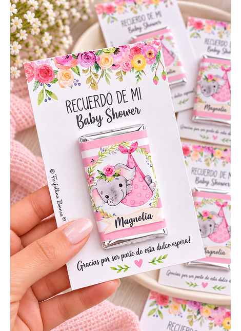 20 CHOCOLATES CON TARJETA CHICO