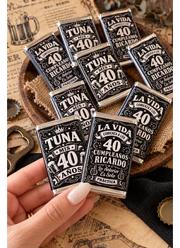 20 CHOCOLATES RECUERDO PEQUEÑOS
