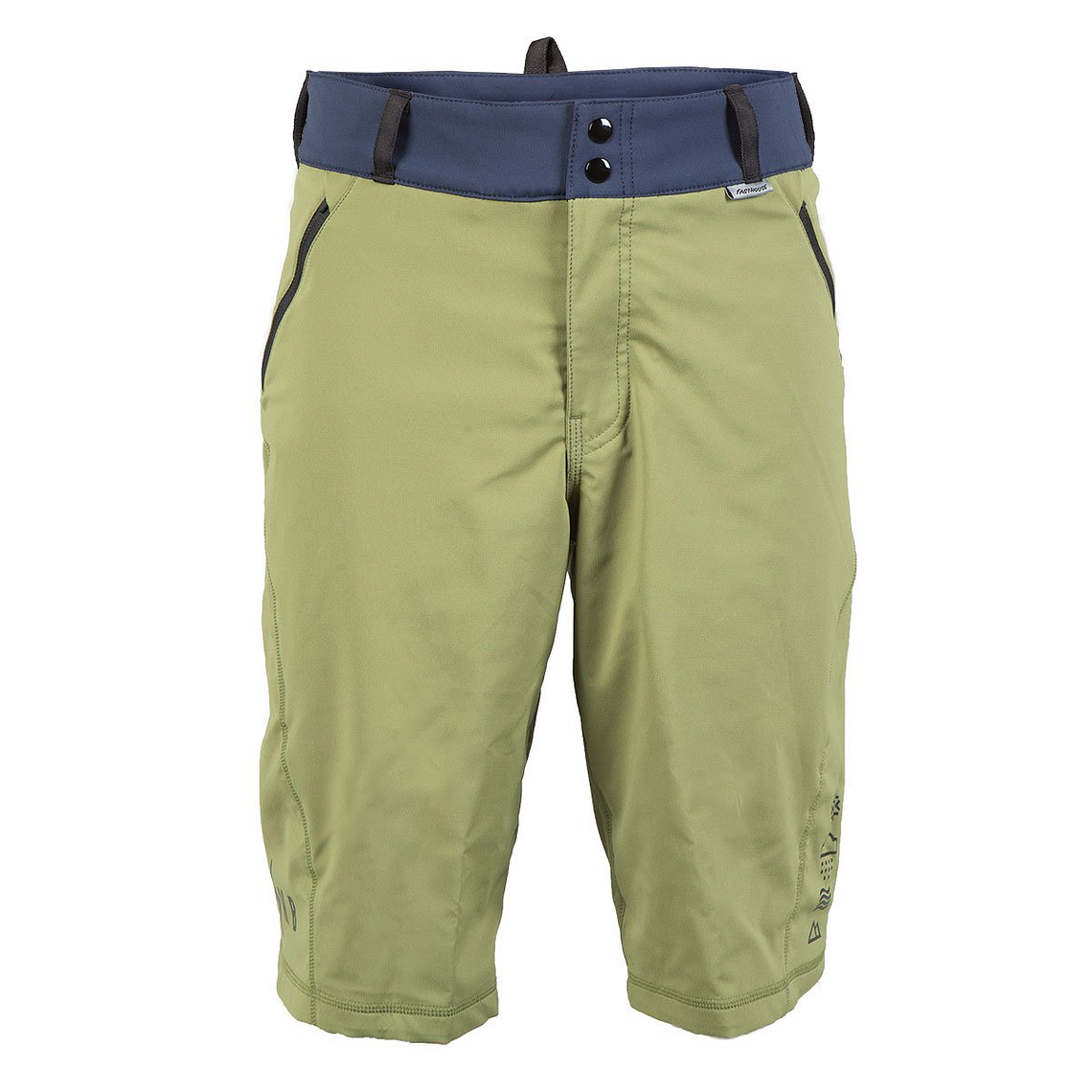 SHORT FASTHOUSE CROSSLINE OLIVE 1