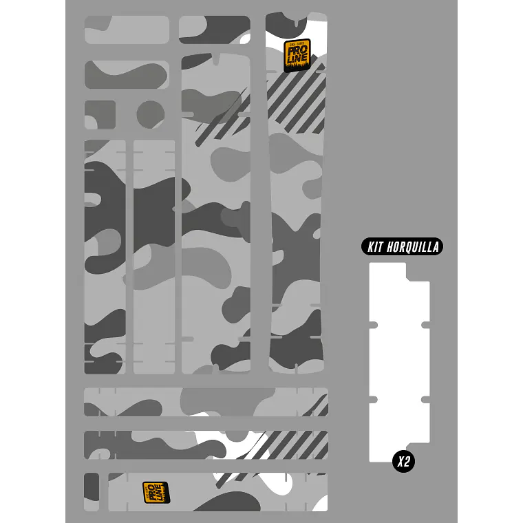 PROLINE BIKE GUARD CAMO (TRANSPARENTE) 4
