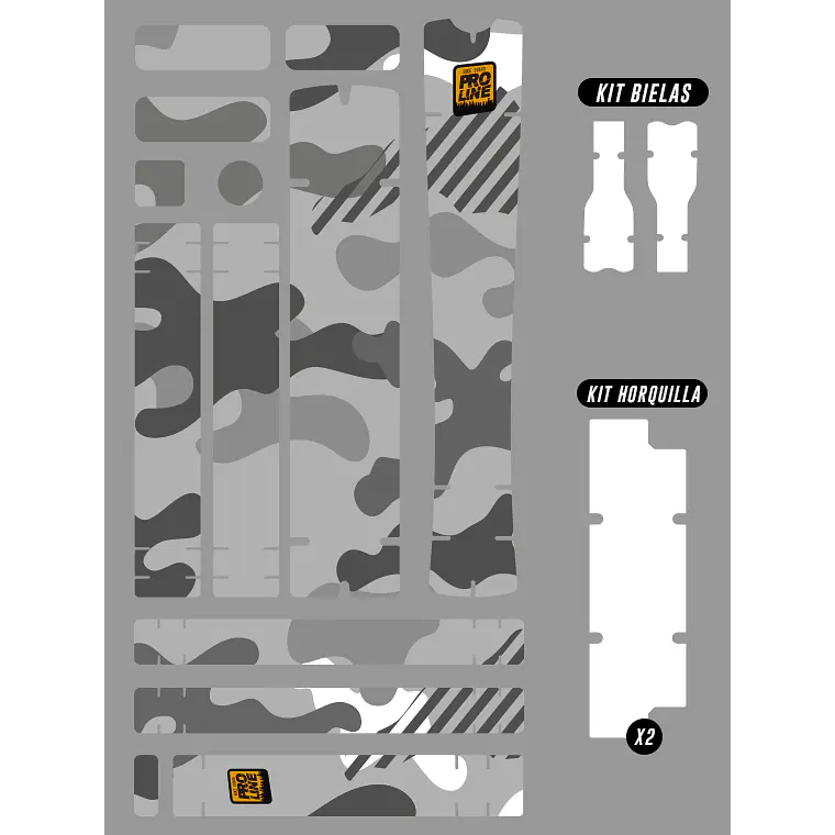 PROLINE BIKE GUARD CAMO (TRANSPARENTE) 5