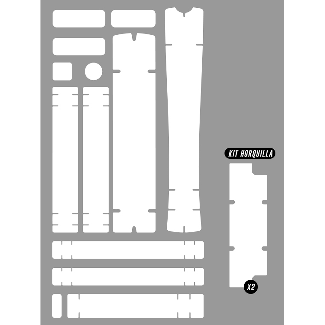 PROLINE BIKE GUARD TRANSPARENTE (SIN DISEÑO) 3