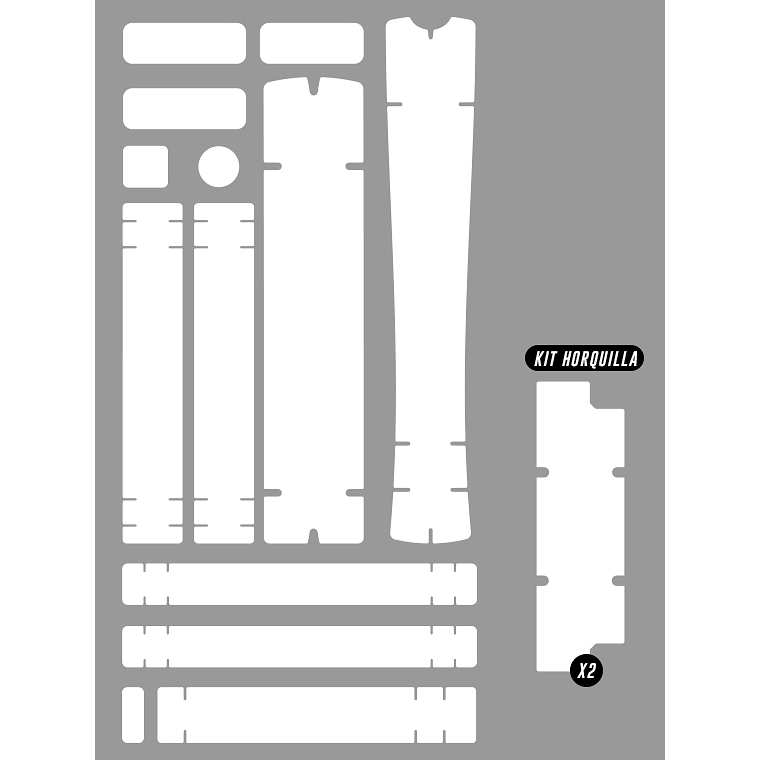 PROLINE BIKE GUARD TRANSPARENTE (SIN DISEÑO) 3