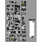 PROLINE BIKE GUARD SKULLS (TRANSPARENTE) 4