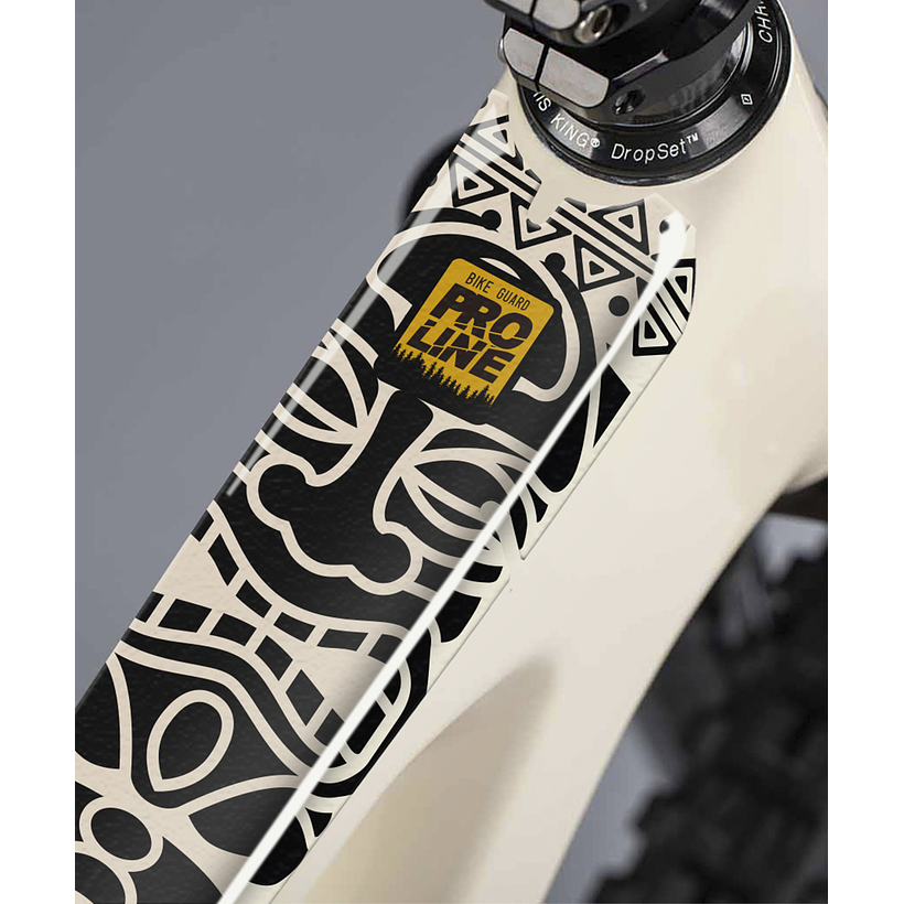 PROLINE BIKE GUARD MAORI (TRANSPARENTE)