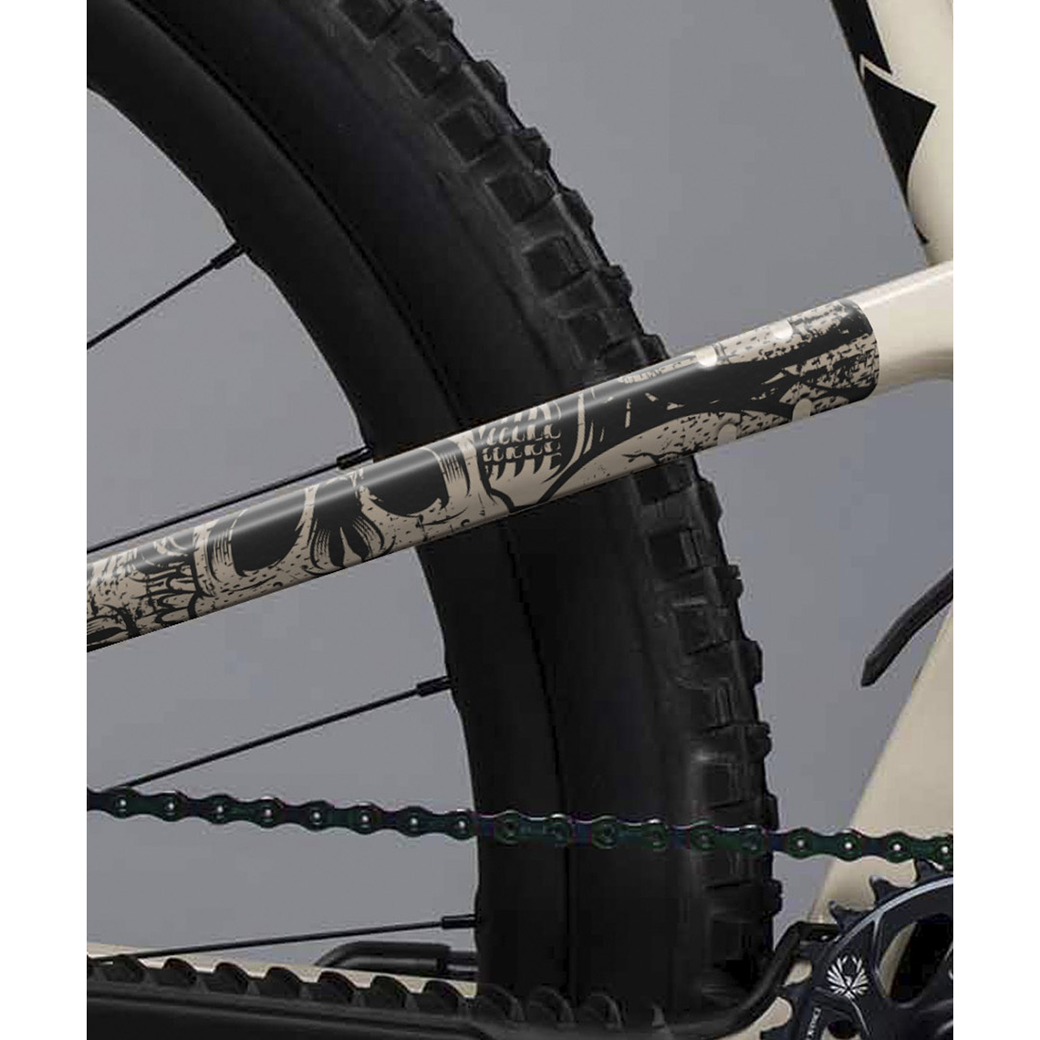 PROLINE BIKE GUARD SKULLS (TRANSPARENTE) 2