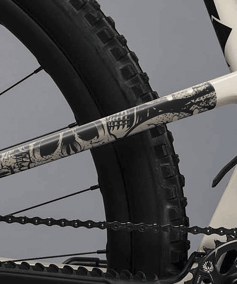 PROLINE BIKE GUARD SKULLS (TRANSPARENTE)