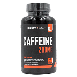 Cafeina 200 mg 60 Capsulas BTECH