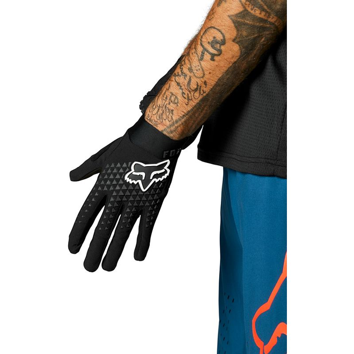 GUANTES FOX DEFEND NEGRO 1