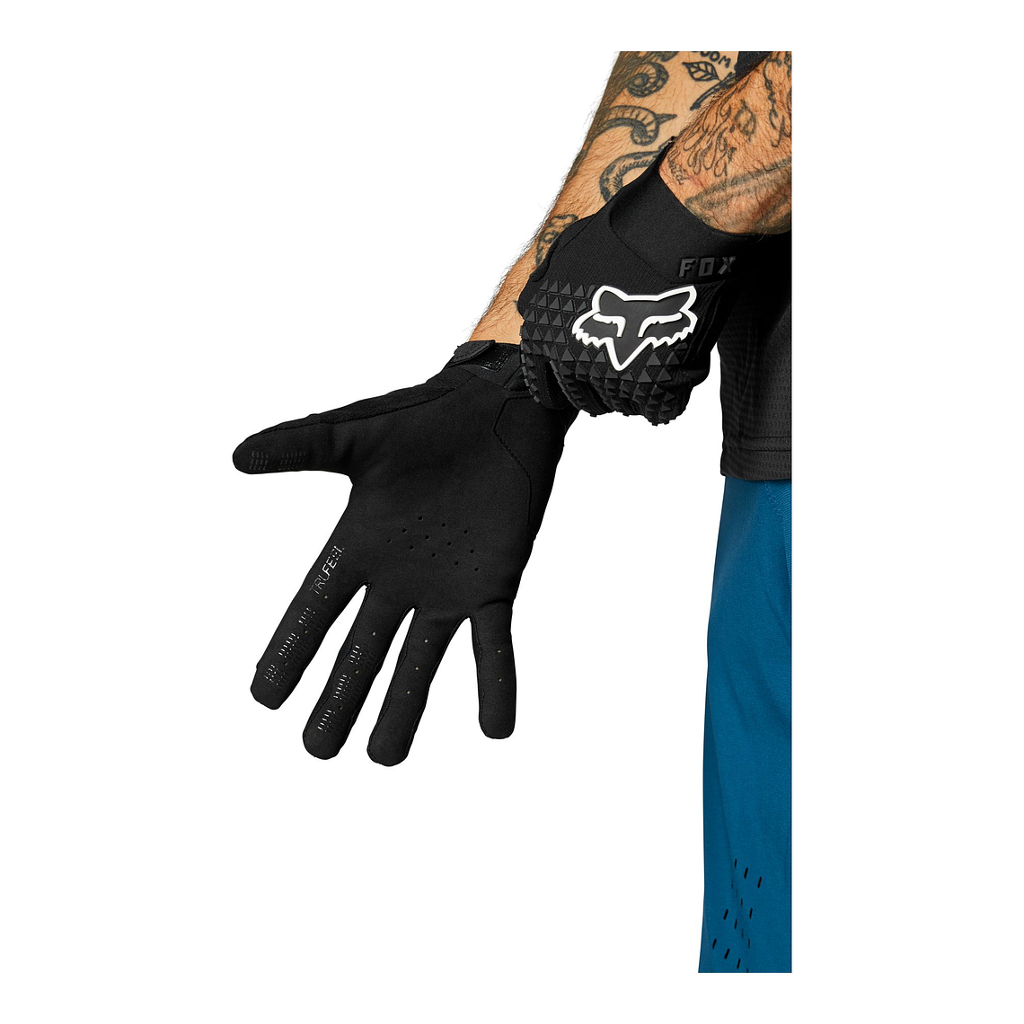 GUANTES FOX DEFEND NEGRO 2