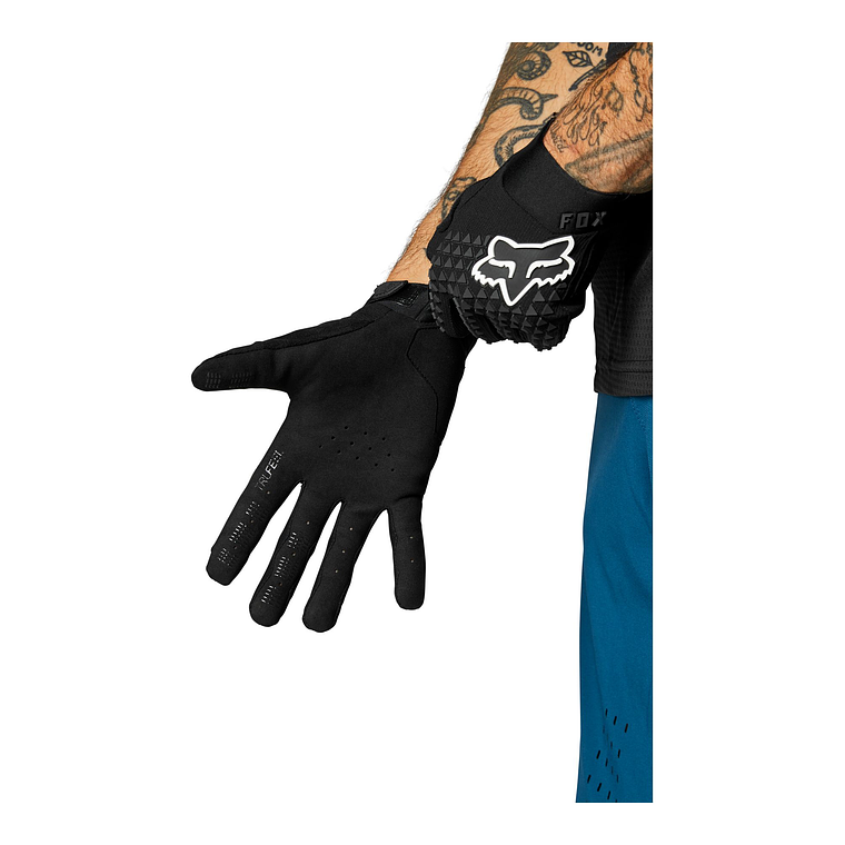 GUANTES FOX DEFEND NEGRO 2