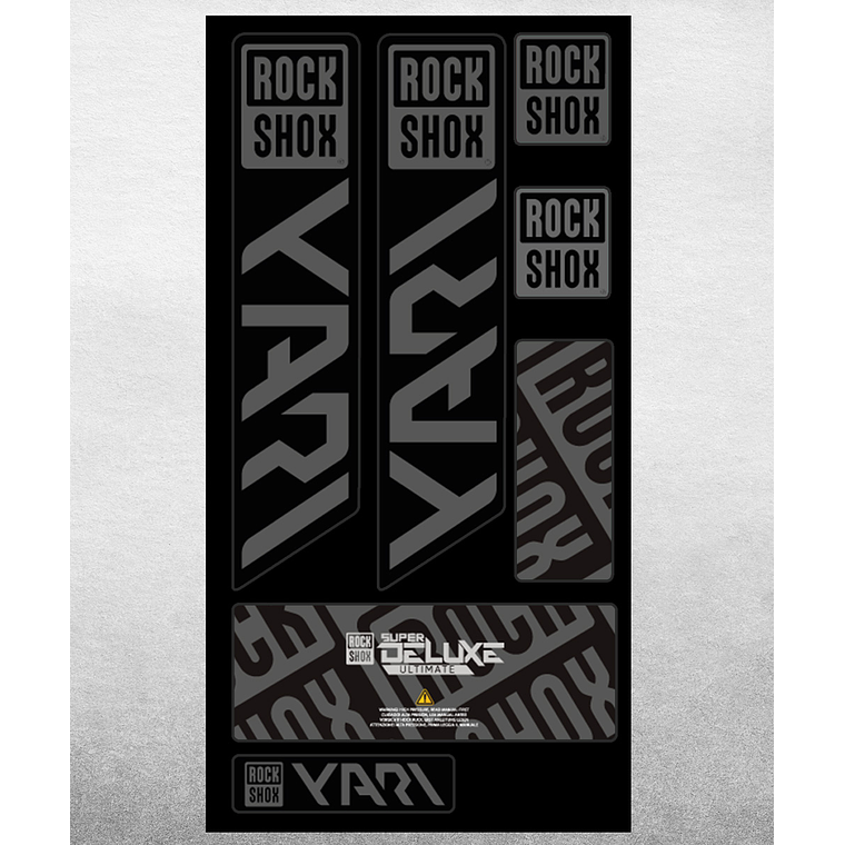 PROLINE FORK DECALS - RS YARI 2021 3