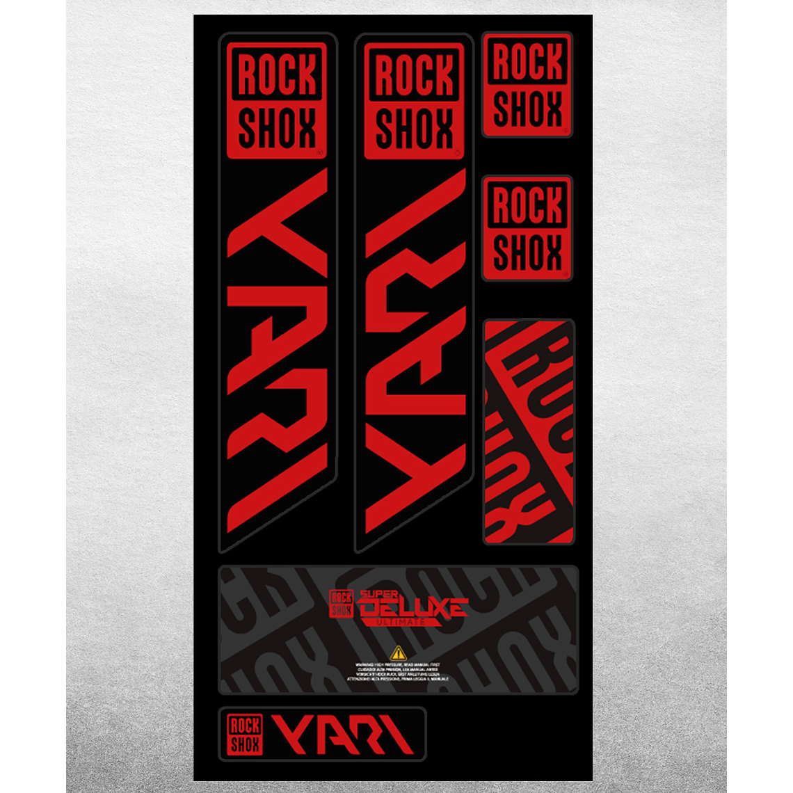 PROLINE FORK DECALS - RS YARI 2021 6