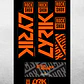 PROLINE FORK DECALS - RS LYRIK 2021 - Miniatura 5