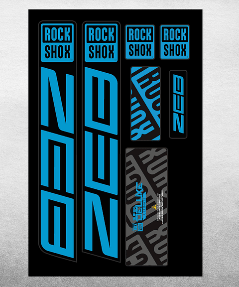 PROLINE FORK DECALS - RS ZEB 2021