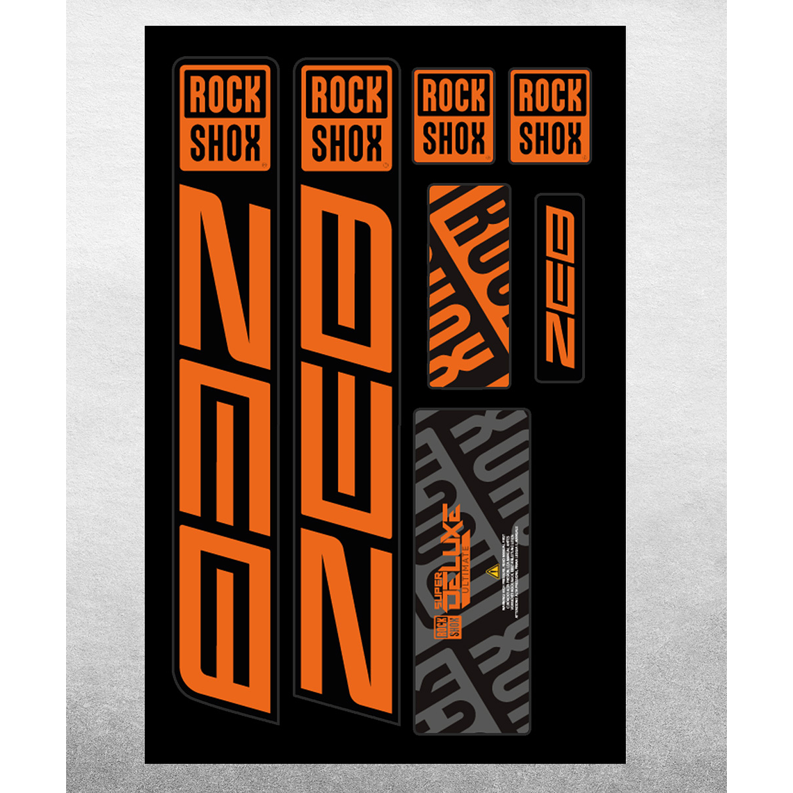 PROLINE FORK DECALS - RS ZEB 2021 5