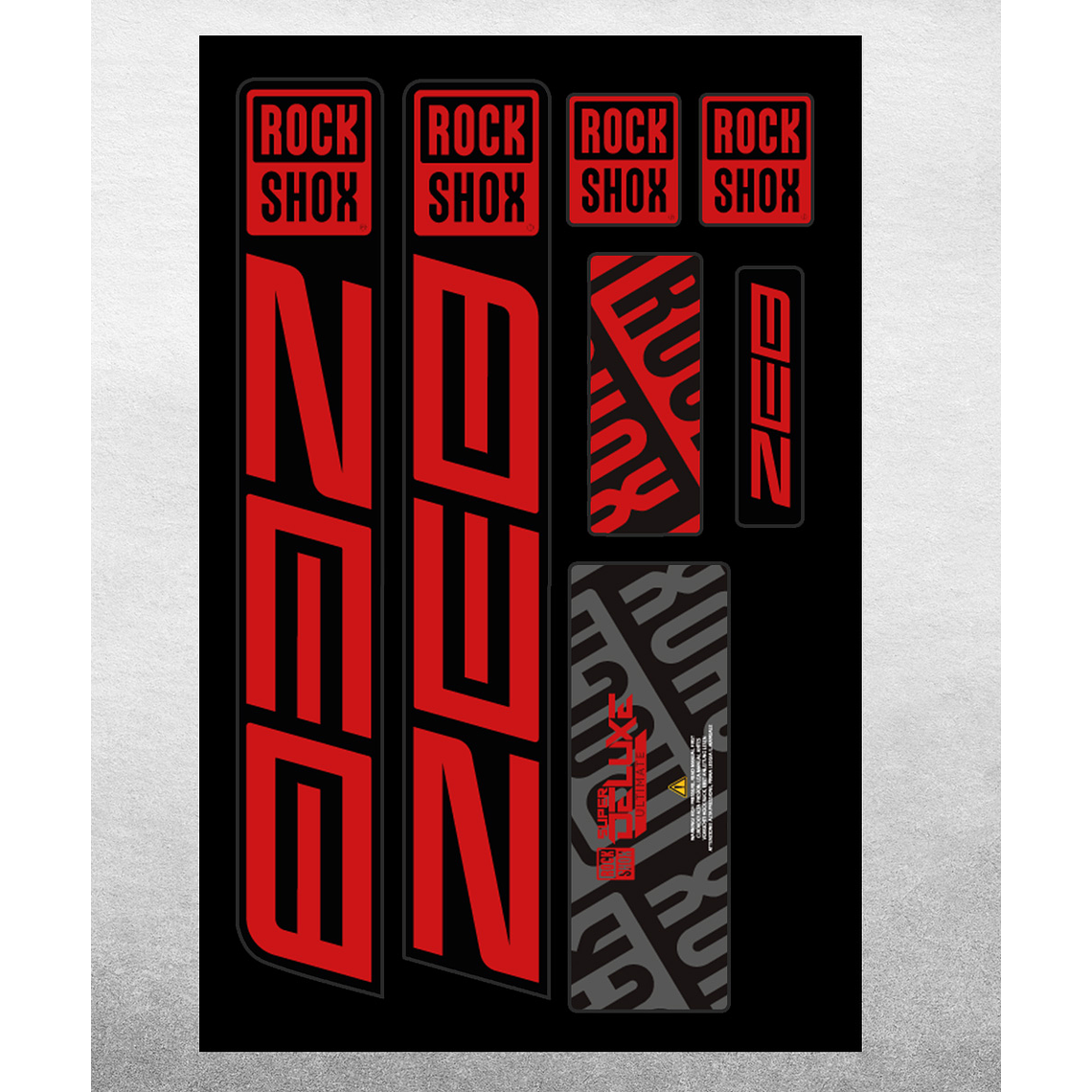 PROLINE FORK DECALS - RS ZEB 2021 6