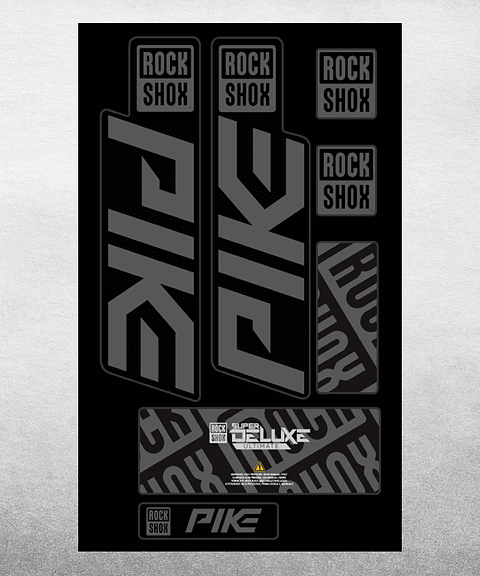 PROLINE FORK DECALS - RS PIKE 2021