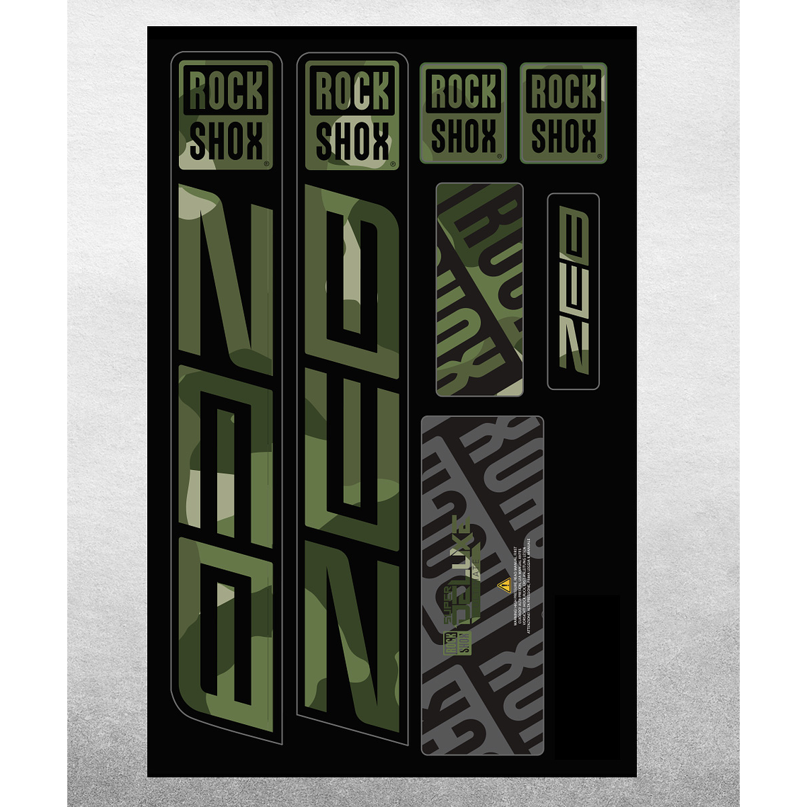 PROLINE FORK DECALS - RS ZEB 2021 7