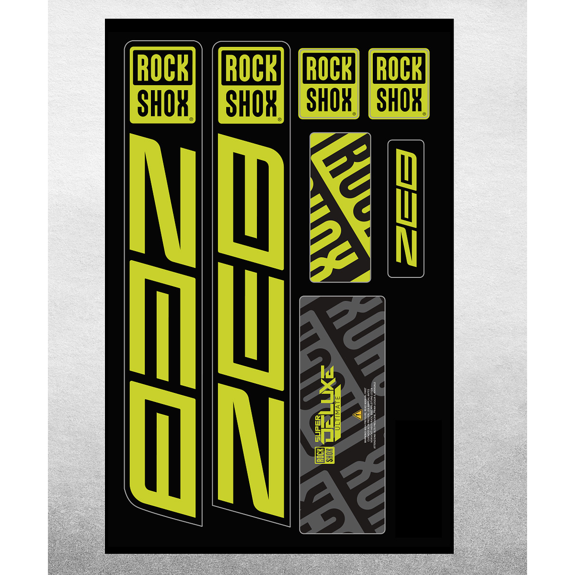 PROLINE FORK DECALS - RS ZEB 2021 8