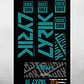 PROLINE FORK DECALS - RS LYRIK 2021 - Miniatura 11