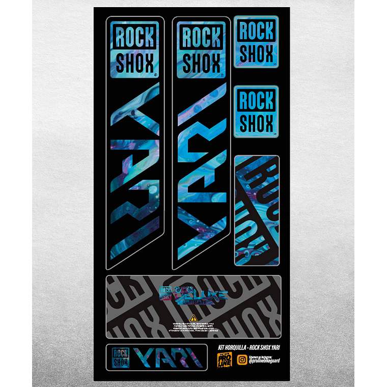 PROLINE FORK DECALS - RS YARI 2021 10