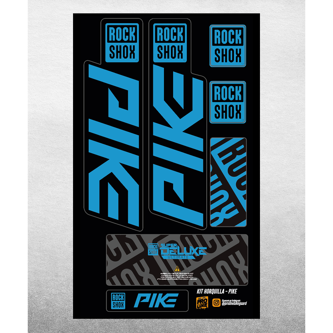 PROLINE FORK DECALS - RS PIKE 2021 4
