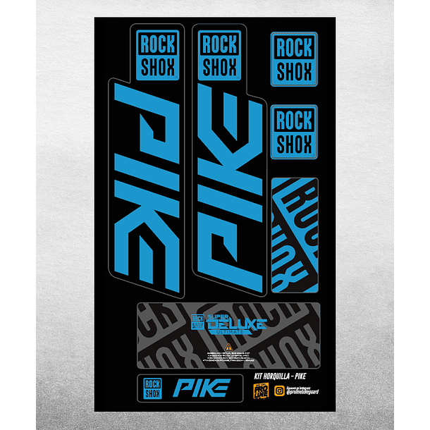 PROLINE FORK DECALS - RS PIKE 2021 4