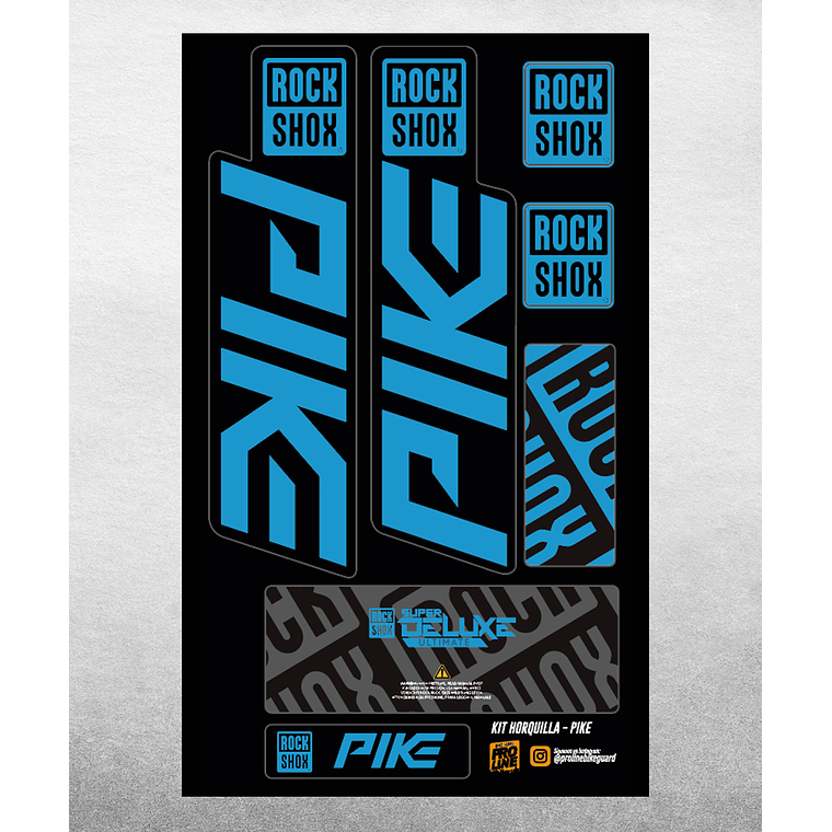 PROLINE FORK DECALS - RS PIKE 2021 4