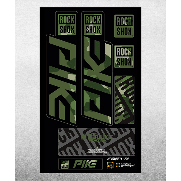 PROLINE FORK DECALS - RS PIKE 2021 5