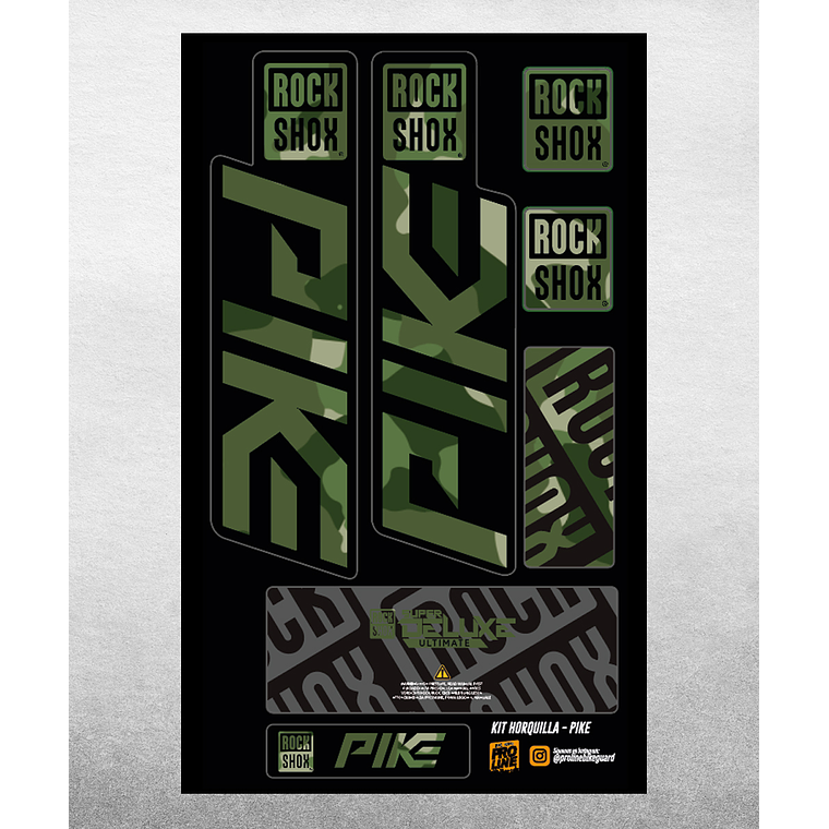 PROLINE FORK DECALS - RS PIKE 2021 5