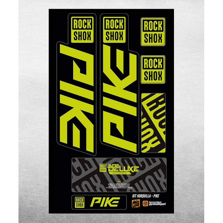 PROLINE FORK DECALS - RS PIKE 2021 6