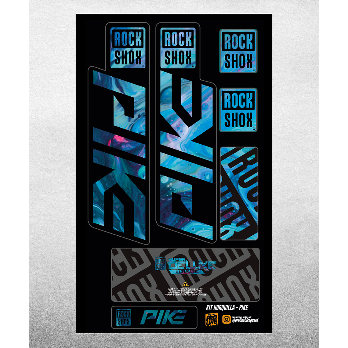 PROLINE FORK DECALS - RS PIKE 2021 9