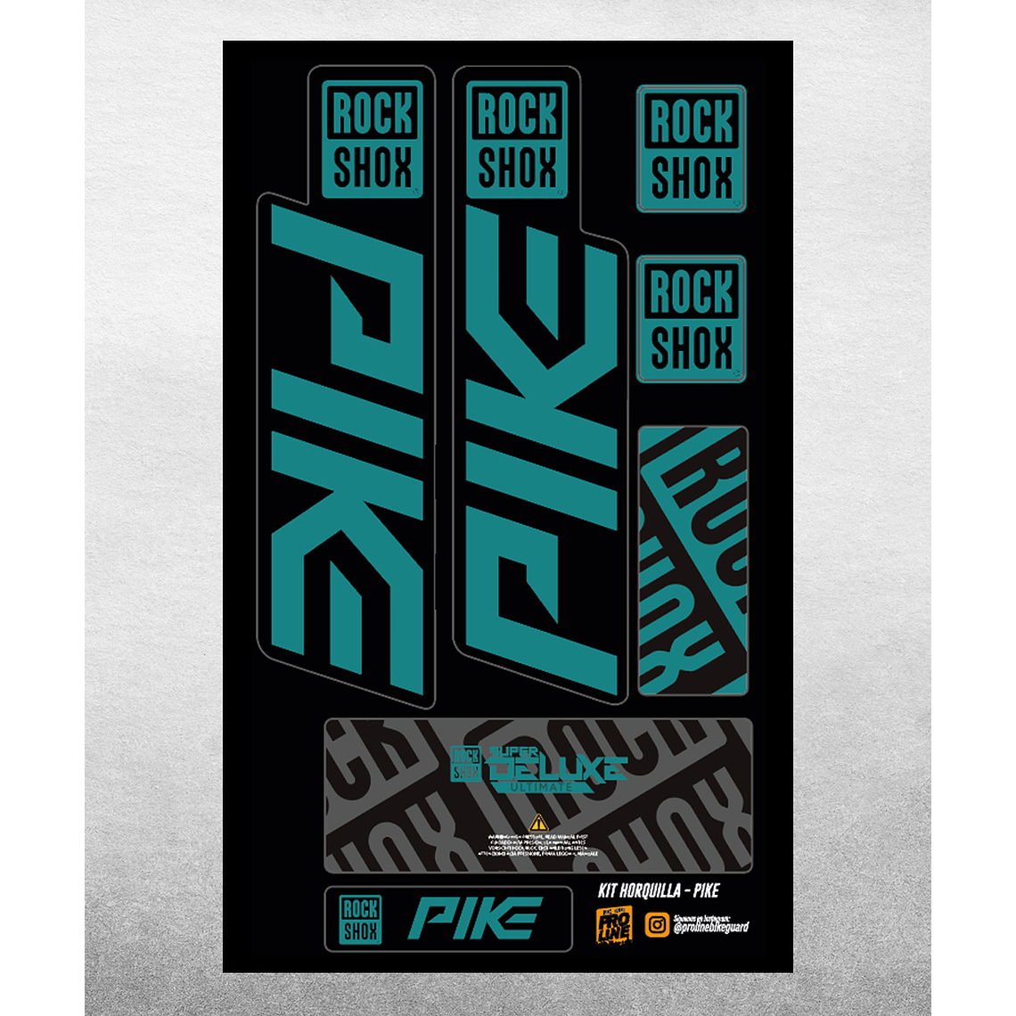 PROLINE FORK DECALS - RS PIKE 2021 10