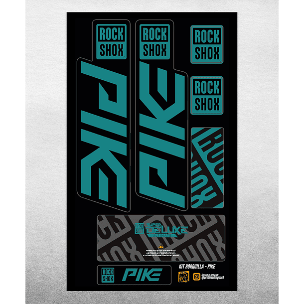 PROLINE FORK DECALS - RS PIKE 2021 10