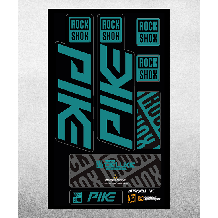 PROLINE FORK DECALS - RS PIKE 2021 10
