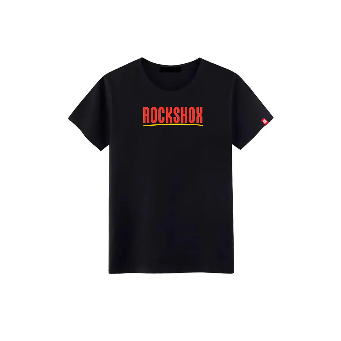 POLERA ROCK SHOX PAINT BRUSH LOGO NEGRO 1